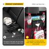 Car Backseat Storage Box Hanging Hook Tissue Water Cup Holder For Mercedes Benz C180 C300 W124 W176 W177 C200 C260 GLC CLE CLA DQRST1