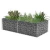 Day and Night - Day and Night Steel Gabion Planter 180x90x50 Cm