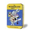 Wonderland Tarot In a Waite Alice In Wonderland Tarot with Japanese Authentic I.I.J. Tin, Edition, Cards, Instructions,