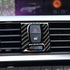 Front Air Vent Panel Sticker Cover Trim Carbon Fiber For BMW 3 Series F30 F40