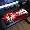 Cristiano Ronaldo Custom Large Mouse Pad, Personalized Name Text Print, Football Logo Non‑Slip Desk Mat Gaming Gift