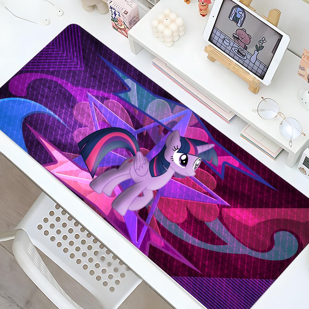 Мой L-LittleS P-PonyS Коврик для мыши Игровой с блокирующим краем Большой Компьютерный Геймерский Большой Резиновый Арт Коврик для мыши милый Ноутбук Настольный коврик