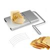 Cheese Butter Slicer Cutter Board Cutting Stainless Steel Cheese Slicer Cutting Cheese for Home Kitchen Slicing Tool