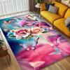 Butterfly Garden Living Room Nonslip Area Rug Soft Carpet For Bedroom Game Playroom Sofa Office Home Decor Doormat Christmas Gift C9264