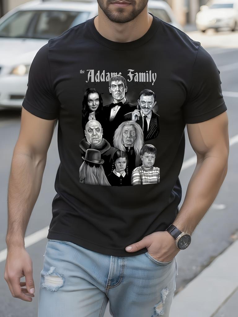 FAMILY VALUES Vintage 1960s Addams Family Inspired Tshirt...