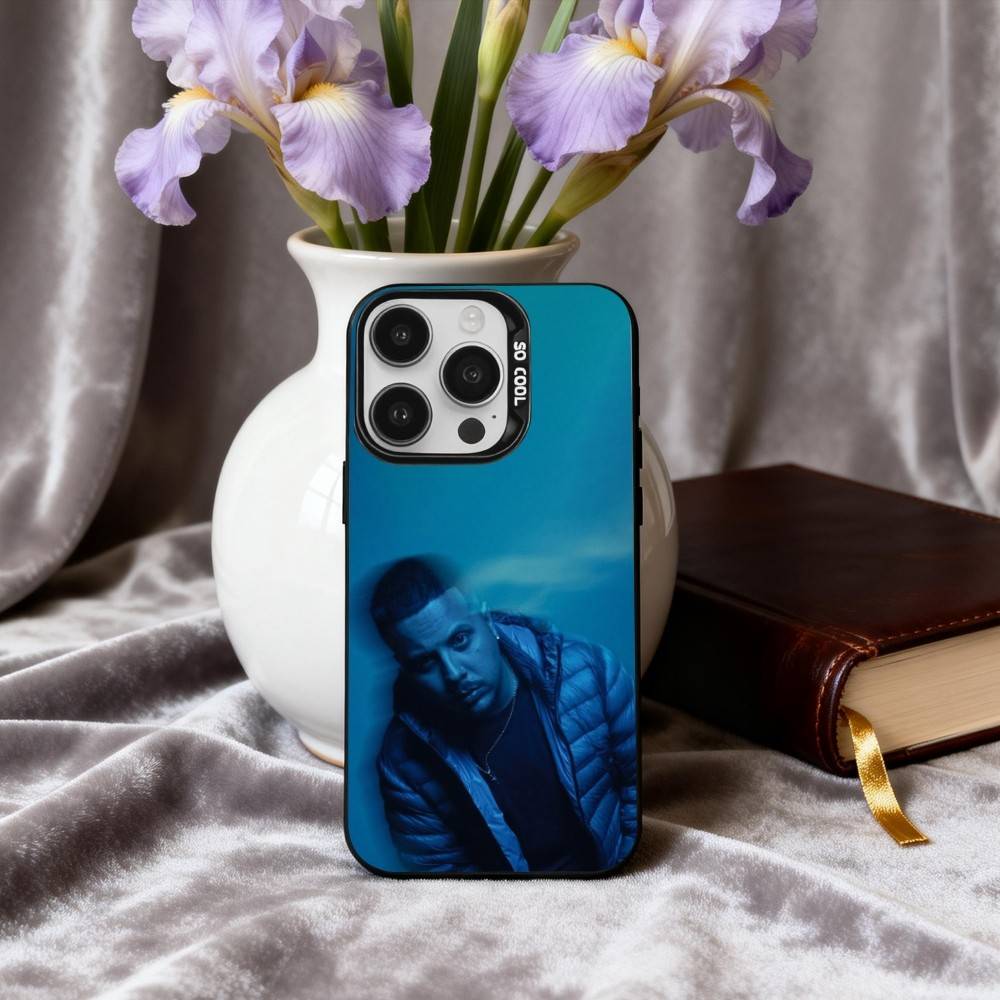 Чехол для телефона C-Cruz Cafune Me M-Muevo Con Dios Для iPhone17,16,15,14,13,12,11 Plus,Pro Max Черный Конфетный серебристый чехол для телефона