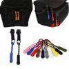 10Pcs Zipper Pull Puller End Fit Rope Tag Fixer Zip Cord Puller Tab Replacement Clip Broken Buckle for Sewing Clothes Travel Bag