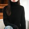 High Pile Neck Wool Sweater Autumn And Winter New Foreign Fashion Solid Color Bottoming Shirt Women'S Loose Large Size Sweater