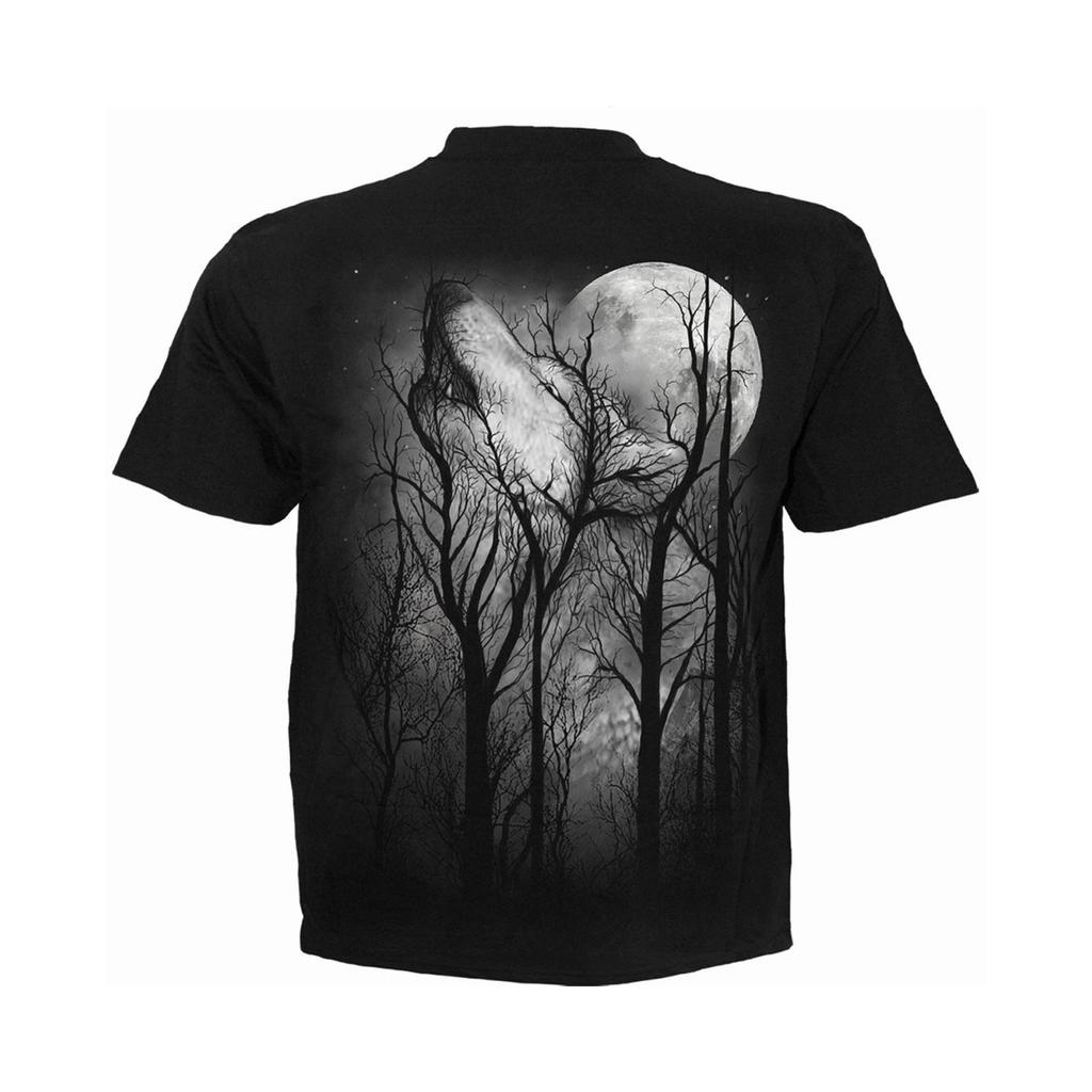 Spiral Direct Unisex Adult Forest Wolf T-Shirt