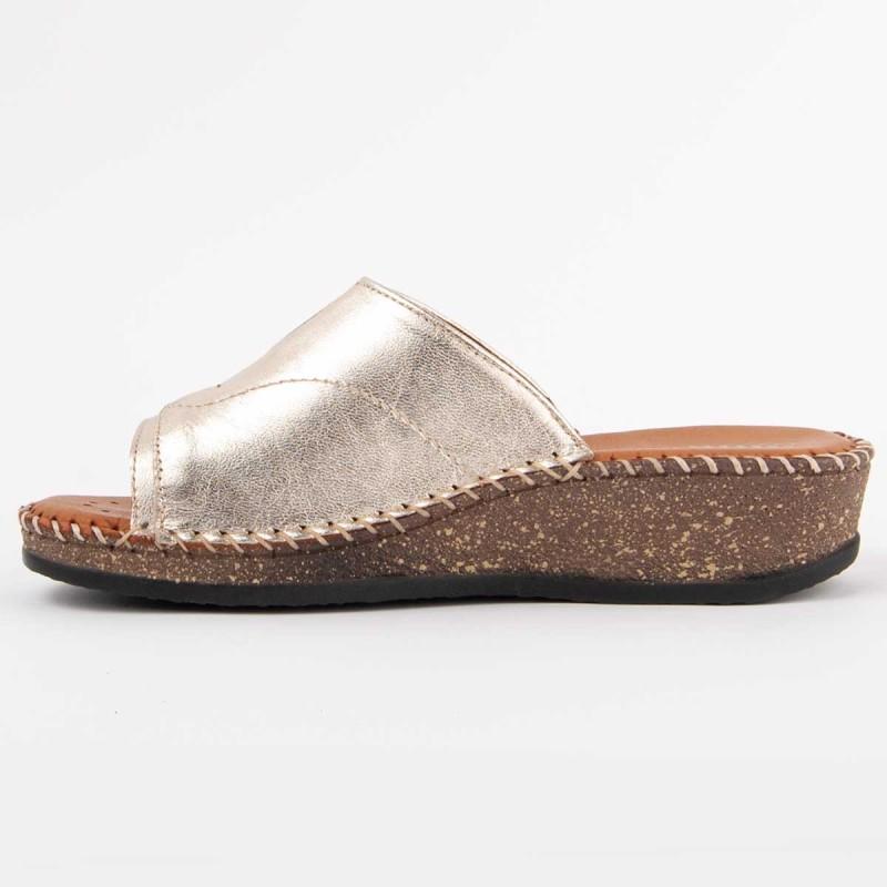 Women's Leather Sandal. Purapiel Leida3 103023