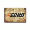 Винтажный знак из металла для стены с изображением бензопилы Echo, Декор для кухни