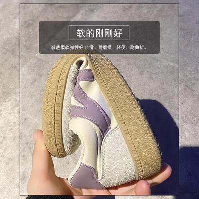 Версия из коровьей кожи~ Универсальные туфли Forrest Gump из натуральной кожи в иностранном стиле, женская обувь 2025 года, весна-лето, новые немецкие тренировочные туфли с плоской подошвой