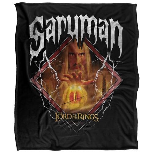 The Lord Of The Rings Graphic Print Saruman Blanket