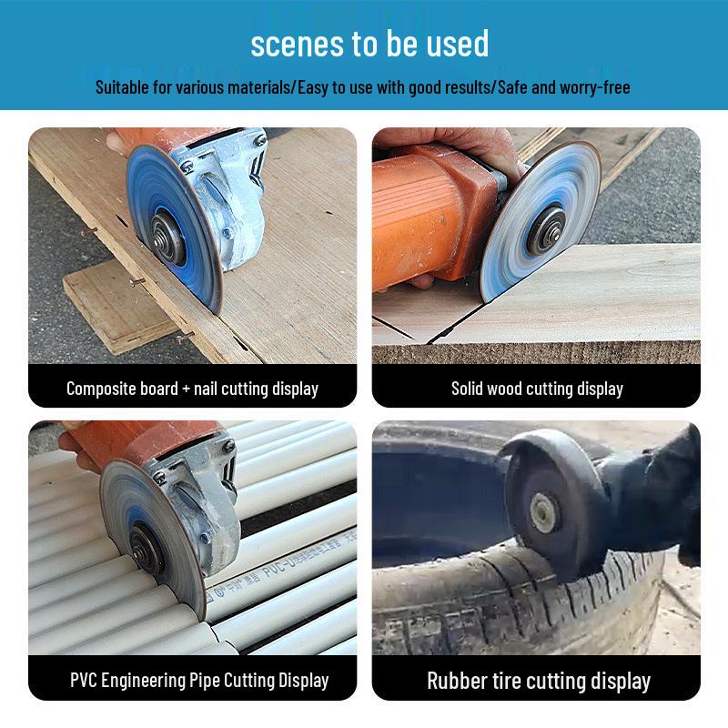 Многоцелевой сплавной пильный диск для резки дерева, алюминия, ПВХ и резины