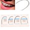 10 шт./уп. Стоматологические дуги Суперэластичные Овоидные / Натуральные Прямоугольные Дуги Нижние/Верхние Овоидной Формы Стоматологический Материал