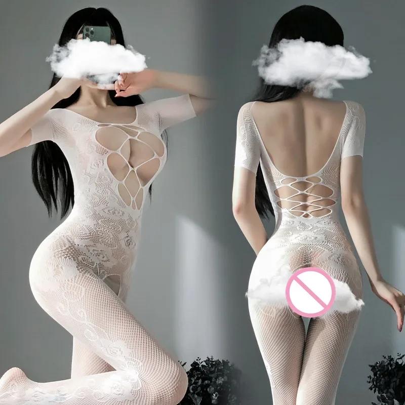 Эротическое сексуальное женское белье, черное кружево, прозрачная пижама, эротический экзотический костюм, костюм для косплея, эротическое белье, сексуальные чулки