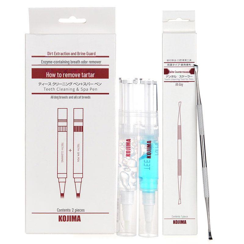 Набор для чистки зубов домашних животных: Напальчники и салфетки для свежего дыхания и удаления зубного камня