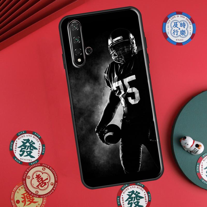 American Football For Huawei P20 P40 P30 Lite P60 Pro Nova 12s 11i 12i 10 9 SE 5T Y91 Y90 Y60 Y70 Y72 Y61 Case