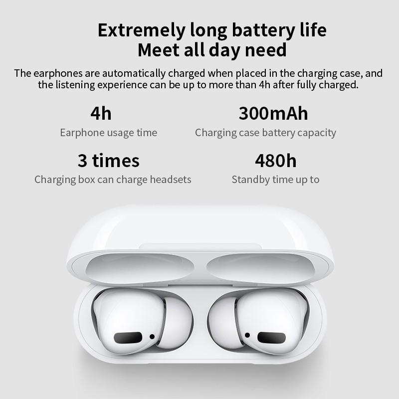 TWS AP Pro3 1:1 беспроводные наушники, всплывающие наушники-вкладыши, сенсорные наушники Bluetooth 5,0, гарнитура с сенсорным управлением