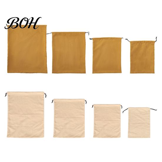 Moisture-Proof Purse Storage Suede Dust Cover Bag, with Drawstring Closure, Soft Protective Anti-Oxidation Bag Pouch, for Luxury Leather Totes