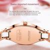 JINSHIDUN Brand Watches Swiss Watch Quartz Movement Fashion Waterproof Thin Women's Watch Women