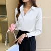 Silk Women's Shirt Long Sleeve Fashion Woman Blouses  Satin Top Female Shirts and Blouse Basic Ladies Tops Women Clothing