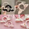 Plush Sheep Ears Headband Fancy Props Headwear Fashion Plush Hairband  Costume Party