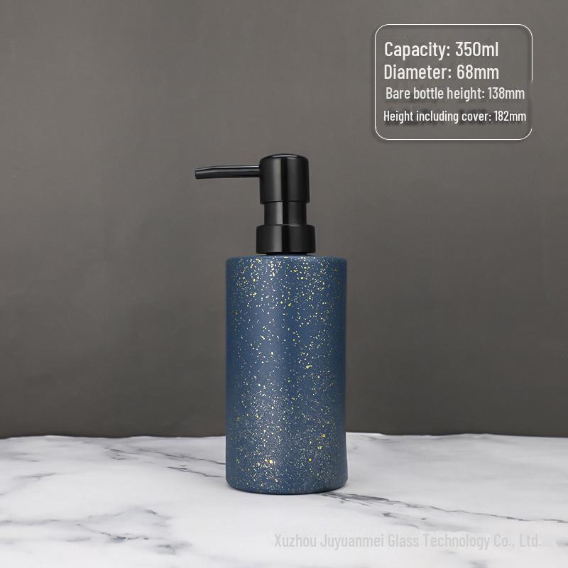 Стеклянный флакон для лосьона и мыла в скандинавском стиле для дома, дезинфицирующее средство для рук и гель для душа в отеле