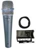 Set with CANARE Microphone SHURE Beta 57A Microphone [7-piece Cable] Vocal/instrument