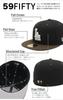 NEW ERA 59FIFTY Cap 71006980 NER36C2563 LA Black Walnut MLB ONSPOTZ Exclusive 2Tone Under Visor Los Angeles Dodgers Flat Visor Unisex