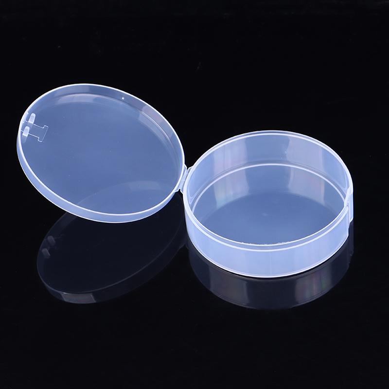 Чехол для пуховки Cpb Круглая прозрачная косметичка Портативные дорожные косметички Чехол для хранения косметических кистей