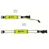 2Pcs Comfortable Reflective Armband Adjustable Reflective Strips  Outdoor Hiking