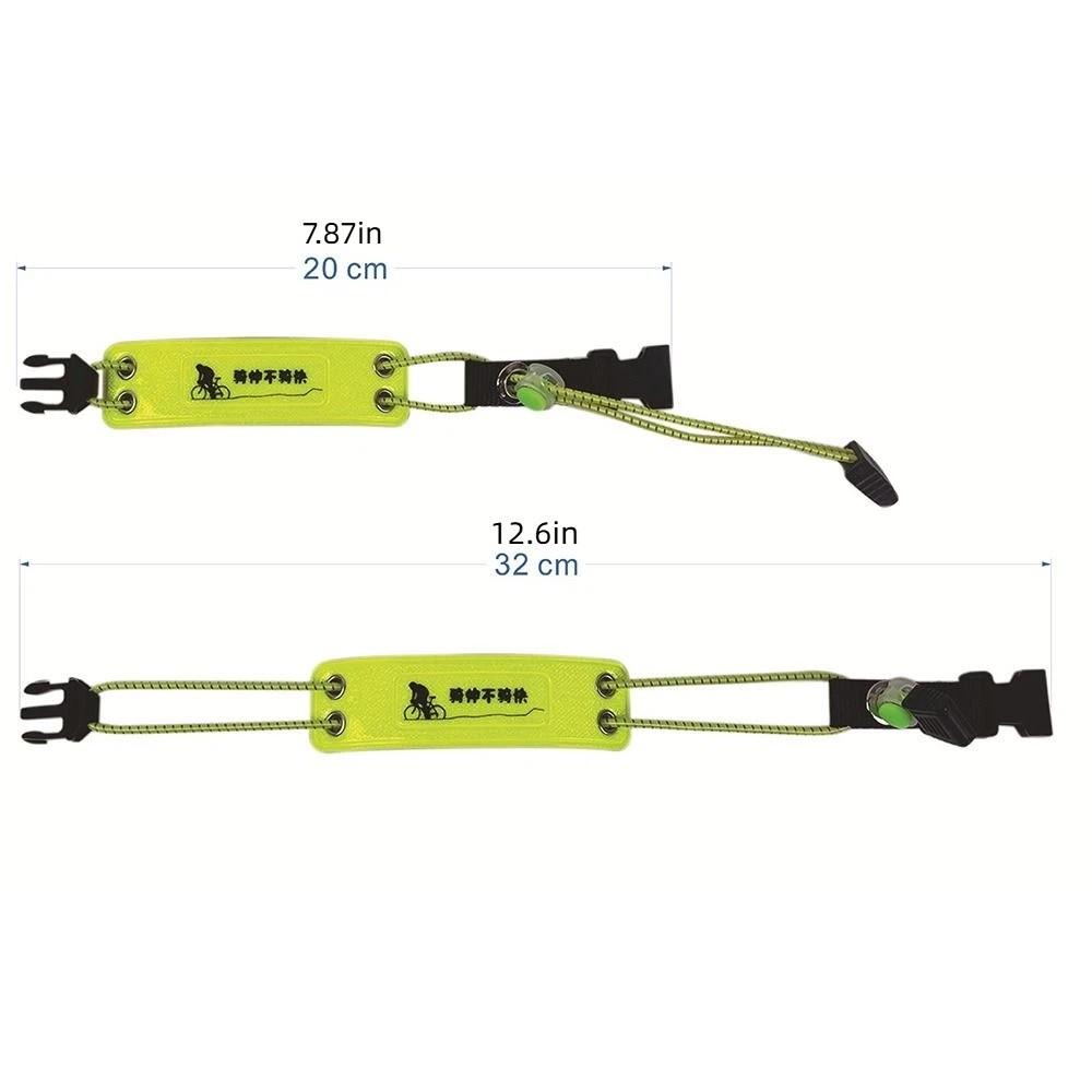2Pcs Comfortable Reflective Armband Adjustable Reflective Strips Outdoor Hiking