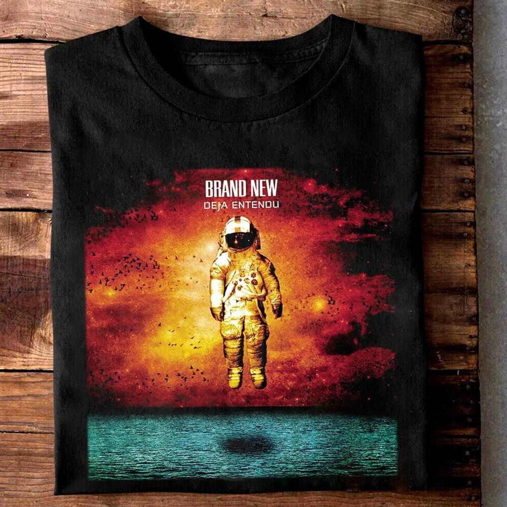 Новая Совершенно Новая Футболка Deja Entendu Хлопок Черный S-5XL Унисекс Футболка