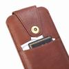 Universal Pouch Belt Clip Holster Case Genuine Leather Belt Phone Pouch For Samsung S21 Ultra S20 Plus Note 20 10 Pro Lite 9 Cellphone Protective Bag