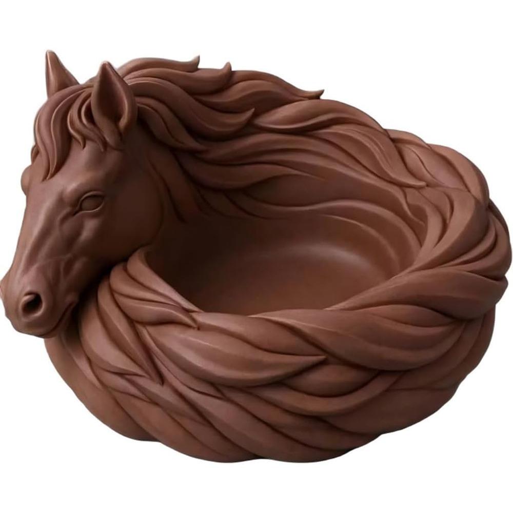 Tabletop Decor Horse Catchall Bowl for Keys Horse Storage Bowl  Dresser Organizer