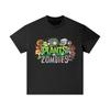 Футболка Plants vs Zombies: Ретро Игровая Футболка, Базовая Детская Футболка из Чистого Хлопка