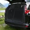 Ventilated Magnetic Car Trunk Mosquito Net Sunshade SUV Tailgate Privacy Curtains  Camping