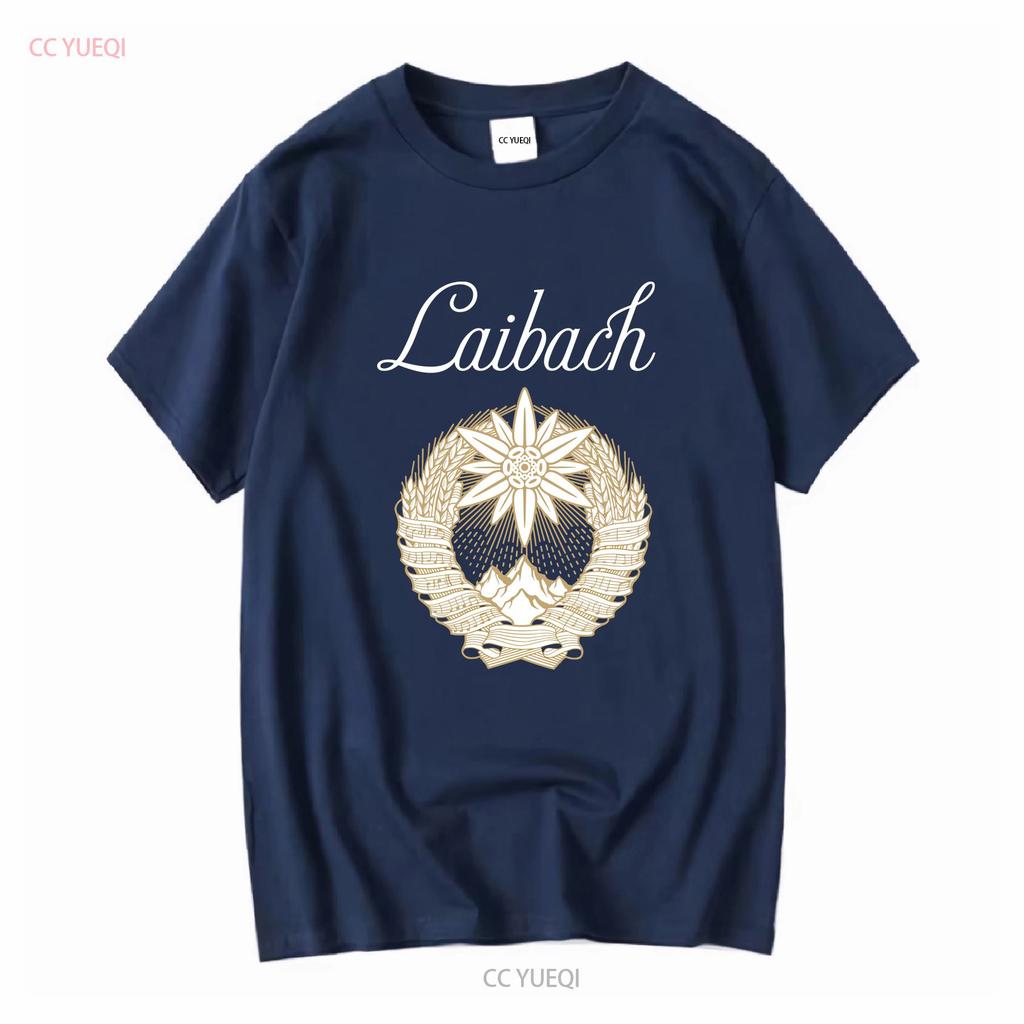 LAIBACH THE SOUND OF MUSIC NEW RED T SHIRT long or short sleeves vintage Washed designer clothes fashion Unisex Comfortable