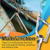 U Shaped Dock Hook Stainless Steel Long Distance Threader  Marine Hardware Accessories