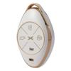 Gold-Edged Key Shell for Xiaopeng P7 2021 & G3 2020 - Fashionable Unisex Car Key Cover