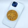 Корейский ретро Big Dalgona PopSocket для мобильного телефона