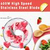 4 In 1 Electric Blender Immersion Hand Stick Blender Mixer Vegetable Meat Grinder Whisk Juicer Mixer Smoothie Cup Kitchen 600W