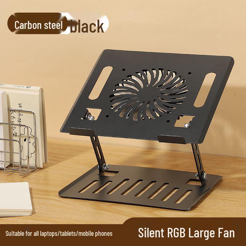 Складная регулируемая охлаждающая подставка для ноутбука и планшета со встроенной игровой опорной рамой