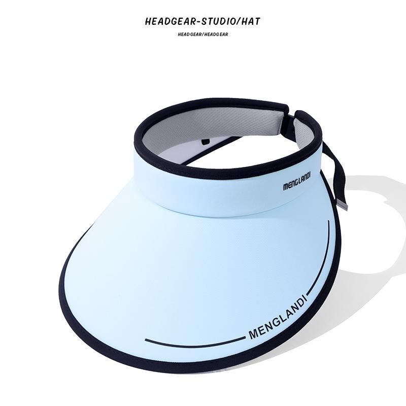 Новая шляпа от солнца летняя защита от УФ-лучей шляпа от солнца с широкими полями повязка на голову шляпа с пустой макушкой шляпа от солнца защита лица универсальная