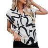 Women's Batsleeve Top Summer Fashion Elegant Women's T-shirt