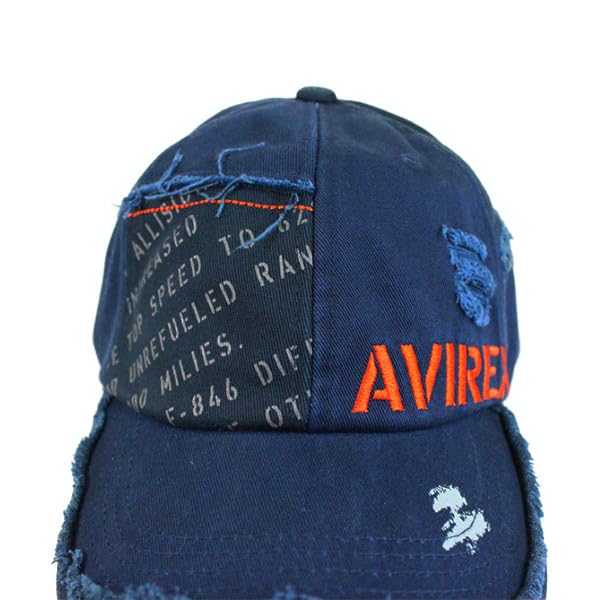 AVIREX Avirex Cap for Men and AX Distressed Low Work Popular Trend Day Gift Women, Cap, Cap, Outdoor/Walking Cap, Brand, Spring/Summer/Autumn/Winter,