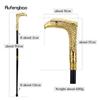 Golden Blue Eye Eagle Fashion Walking Stick Decorative Stick Cospaly Vintage Party Fashionable Walking Cane Crosier 93cm