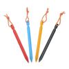 10Pcs Aluminiums Alloys Camping Tent Peg Heavy Duty Tent Peg Outdoor Ground Anchors Ground Nails With Wind Rope