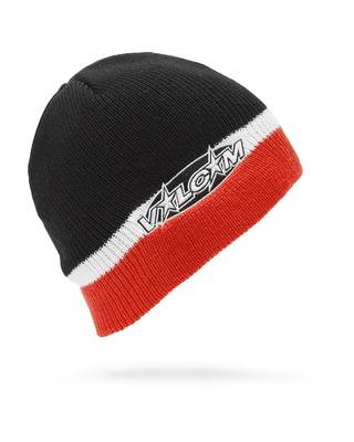 Вязаная шапка унисекс HOT TUNE Hat BLK [Volcom] (Логотип бренда) [D5832404 / ШАПОЧКА]
